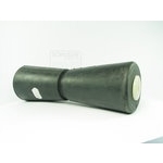 Gummirolle Kielrolle Form V Schwarzer Gummi, <p>bohrung: 16 Mm<p>länge: 290 Mm<p>durchmesser: 94/61 Mm